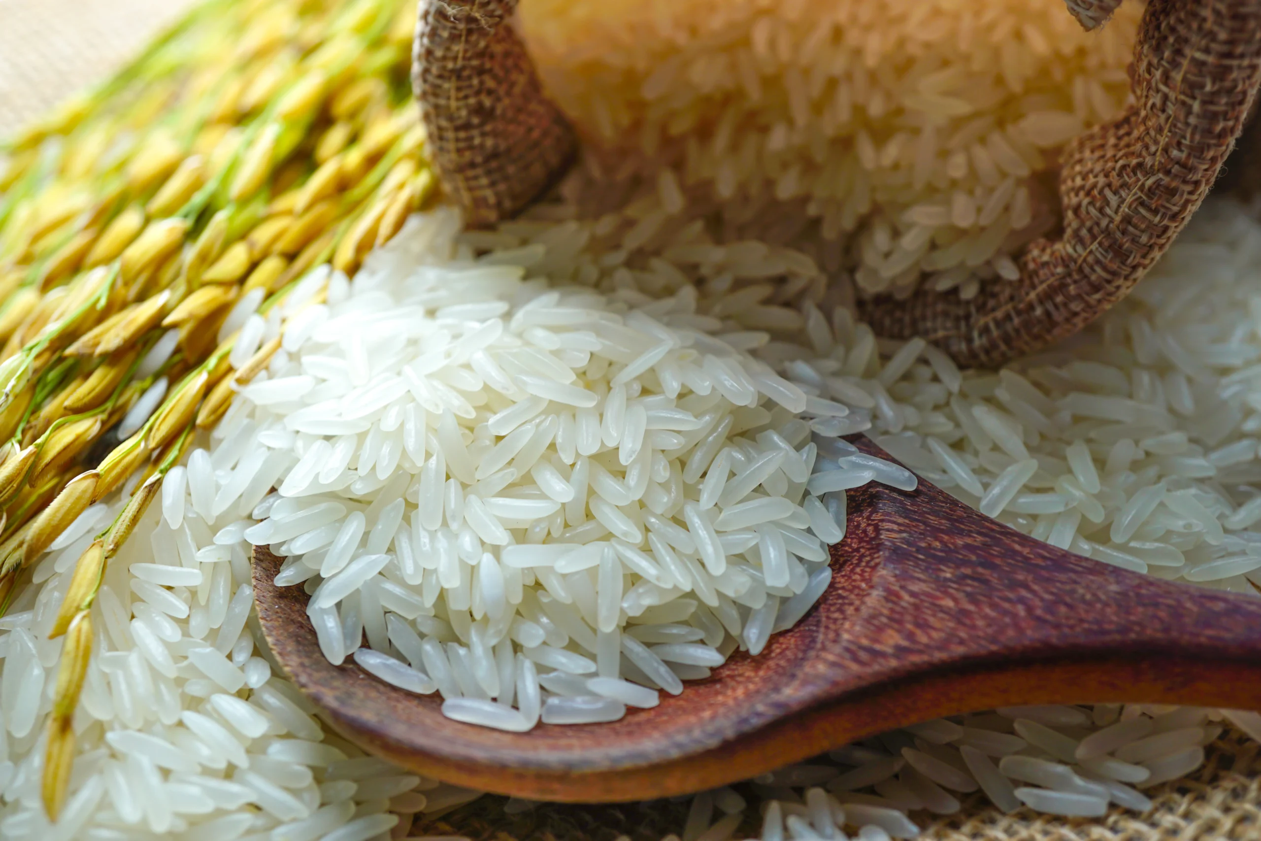 Basmati rice export to UK duty free sacks